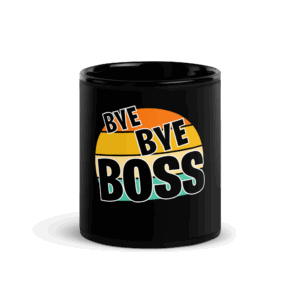 Mug brillant noir