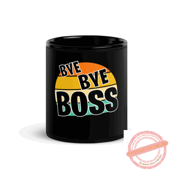 Mug brillant noir