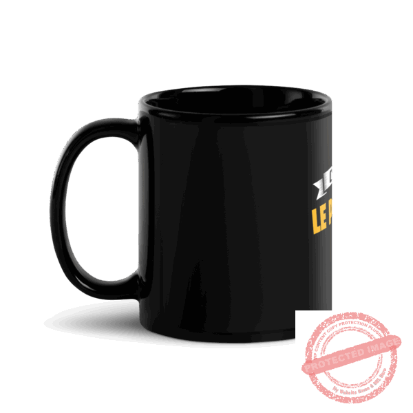 Mug brillant noir – Image 2