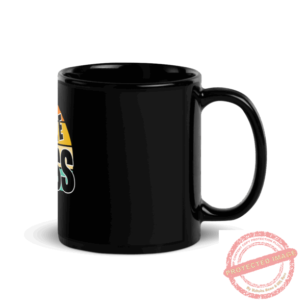 ☕ Mug brillant noir – Commencez chaque journée avec du style… et une vision – Image 10