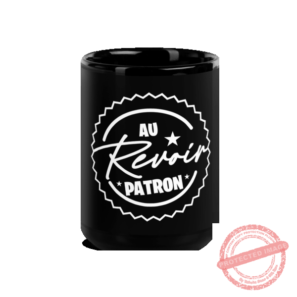 Mug brillant noir