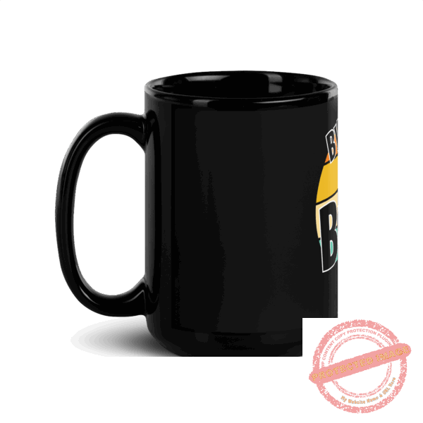 ☕ Mug brillant noir – Commencez chaque journée avec du style… et une vision – Image 8