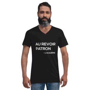 T-shirt Unisexe à Manches Courtes et Col V