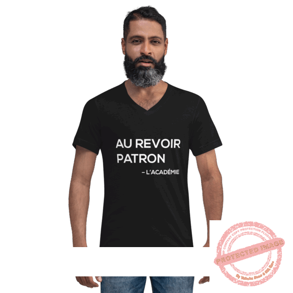 T-shirt Unisexe à Manches Courtes et Col V